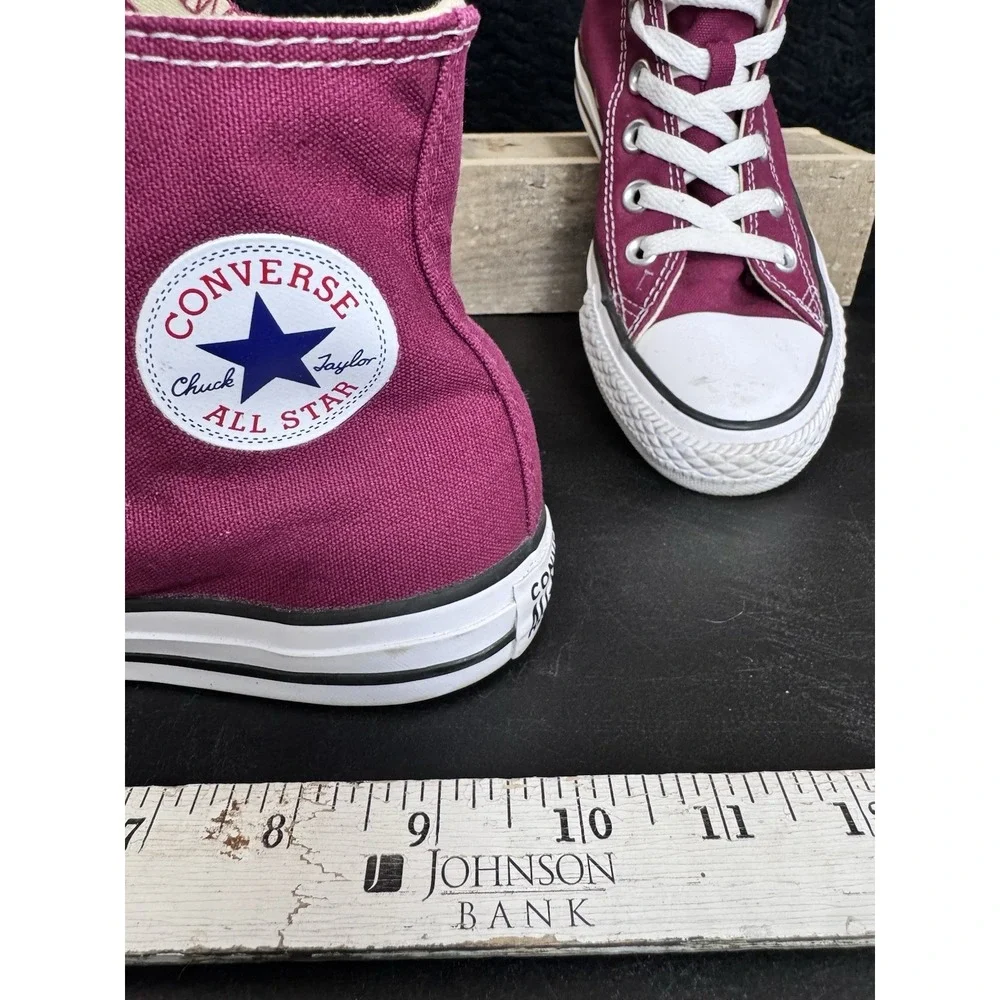 Converse Unisex CTAS Lift Hi-Top Burgundy Casual Shoes Sneakers Size M4 W6